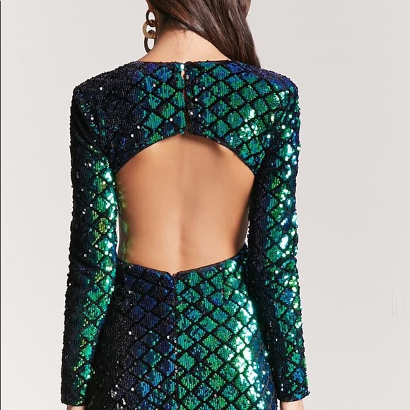 Forever 21 sequence cut out dress. - Picture 3 of 7